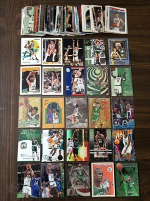 Lote de 131 tarjetas de los Boston Celtics, Bird, Parish, McHale, Pierce, Walker-RC’s Foto 1 de 4