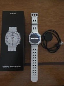 Samsung Galaxy Watch Ultra 47MM LTE Titanium White Open Box - Zdjęcie 1 z 5