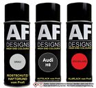 Spraydose Set für Audi H8 Pantherschwarz Kristall Perl  Klarlack Grundierung
