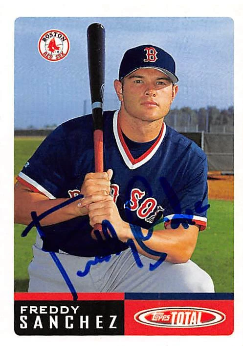 Freddy Sanchez autographed Baseball Card (Boston Red Sox, FT) 2002 Topps #922 - Image 1 of 1