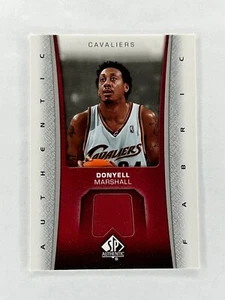 2006-07 SP Authentic Fabrics Game Used Jersey Donyell Marshall #AF-MA Cleveland - Bild 1 von 2