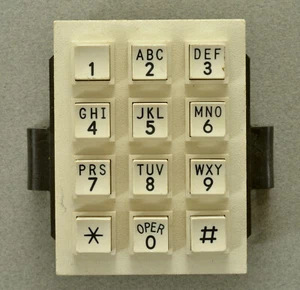 CHOMERICS BT24340 QUICKEY KEYBOARD - Afbeelding 1 van 2