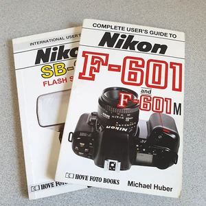 Nikon F-601 SLR Camera User's Guide Book SB-24 Flash System Manual Instructions - Picture 1 of 11