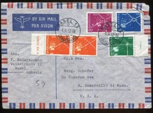 Switzerland  1952 POSALLY USED FDC - 100 years Electronic Communications issue - Picture 1 of 1