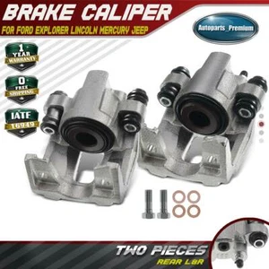 2x Rear Brake Caliper for Ford Explorer Mercury Jeep Liberty Wrangler TJ Lincoln - Picture 1 of 8