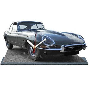 MODEL CARS, JAGUAR-02, car passenger,11,8x 7,8 inches with Clock - Picture 1 of 1
