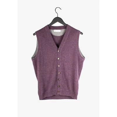 Brunello Cucinelli Men Vest Cashmere Cardigan Size IT50-M/L, S1361 - Image 1 of 4