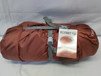 Klymit Cross Canyon 2 - 2 Person Tent - Red/Grey 09C2RD01B - Image 1 of 4