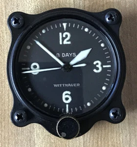 Longines Wittnauer A-6 Cal 63 7 Jewel Aircraft Clock Old Style - Picture 1 of 4