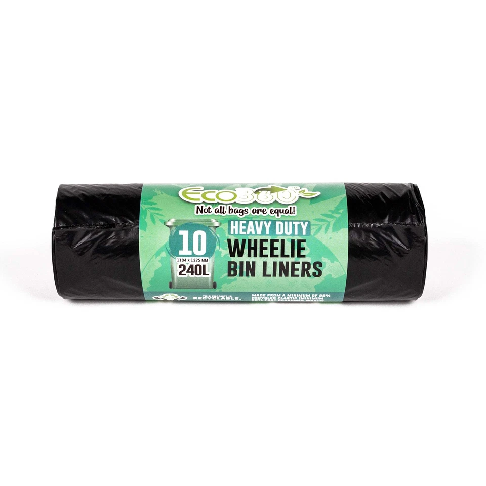 2 x 10 Wheelie Bin Liners 240L (sku-227) - Image 1 of 1