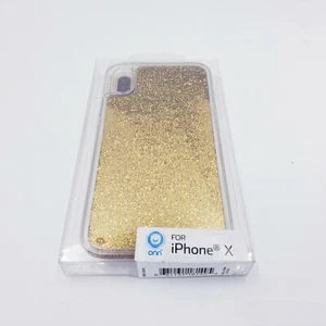 Rara custodia Apple iPhone X 10th Anniversary Gold Waterfall Cascade nuova in confezione - Foto 1 di 6