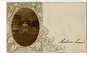 CPA Carte Postale-Pays Bas-Photographie d'une petite  fille 1901-VM26272b - Picture 1 of 2