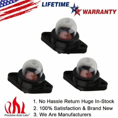 适用于 Poulan Chainsaw 1950 1975 底漆灯泡零件化油器垫片杯 530071835 — 第 1/4 张图片