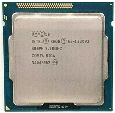 Intel Xeon Quad-Core E3-1220 v2 3.10GHz 8MB Cache LGA1155 Processor CPU SR0PH - Image 1 of 2