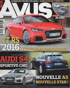 AVUS 38 AUDI SQ7 S4 B9 354CH AUDI TT RS COUPE 400CH AUDI TTS MK3 AUDI A5 MK2 - Imagen 1 de 3