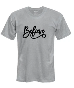 Believe - Camiseta hecha a mano - Imagen 1 de 20
