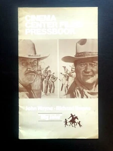 Big Jake Original Movie Pressbook (John Wayne, 1971) - 19 Pages - 12" x 16" EX - Picture 1 of 4