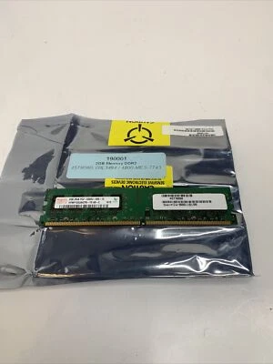 Hynix Memory 2Gb Ddr2 2Rx8 - 5300U Dimm 240-Pin - 667 Mhz  45T9080 - Image 1 of 4