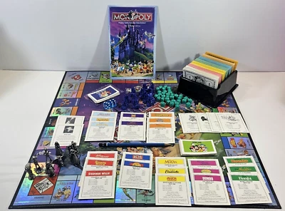 2001 Monopoly Disney Edition Parker Brothers Board Game Complete 40224 - Image 1 of 4
