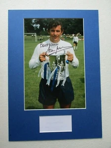 ALAN MULLERY TOTTENHAM HOTSPUR LEGEND SIGNED A3 MOUNTED PHOTO DISPLAY- AFTAL COA - Picture 1 of 4