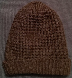 Next Kids Beanie Hat 7-10 Years Knitted Warm Winter Toasty Faux Fur Lined Grey - Picture 1 of 7
