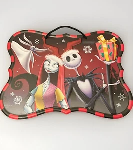 New Disney The Nightmare Before Christmas Halloween Jack Holiday Metal Sign - Picture 1 of 4