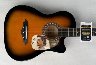 Morgan Wallen Signed 38” Acoustic Guitar JSA COA I’m The Problem Country Star - Image 1 of 3