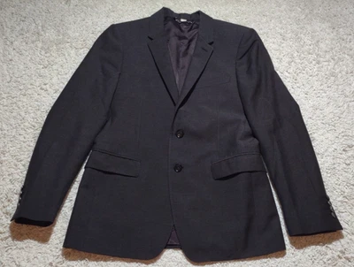 Abrigo deportivo Burberry London Blazer para hombre 48R mezcla de lana mohair marrón 2 botones usado en excelente estado Foto 1 de 4