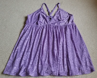 Lencería para mujer-TORRIDA-lila 'Simply Lace XO Front Babydoll'-4 (26) Foto 1 de 4