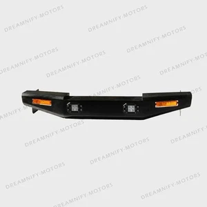 Front Bumper Metal Heavy Strong With LED Lights For Suzuki Samurai SJ410 SJ413 - Picture 1 of 8