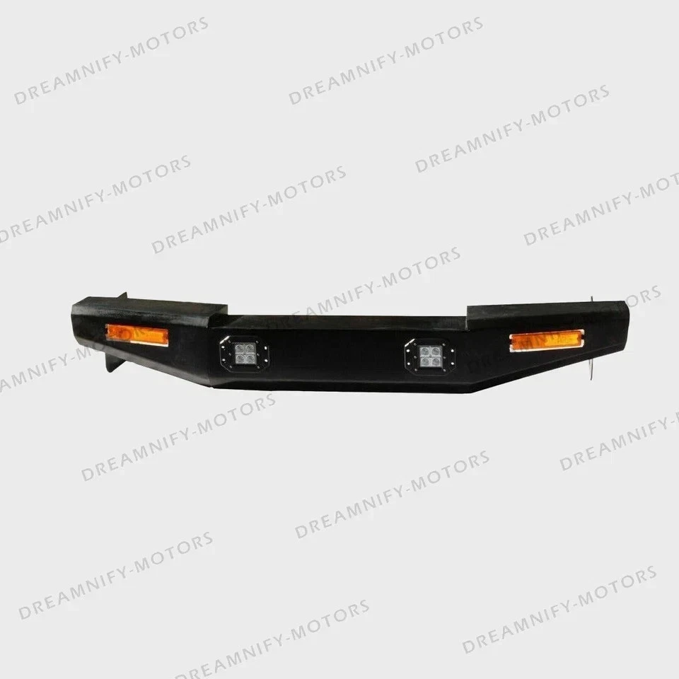 Parachoques delantero metálico pesado fuerte con luces LED para Suzuki Samurai SJ410 SJ413 Foto 1 de 4