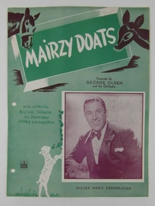 Noten von 1943 - "Mairzy Doats" von Drake, Hoffman & Livingston - - Bild 1 von 4