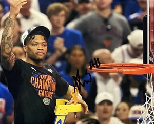 ALIJAH MARTIN SIGNED 8x10 PHOTO FLORIDA GATORS BASKETBALL AUTOGRAPH COA - Picture 1 of 2