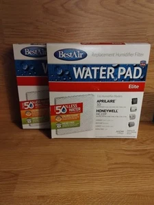 2 Pack BestAir A10W Water Pad Elite Humidifier Filters Aprilaire Honeywell - Picture 1 of 5