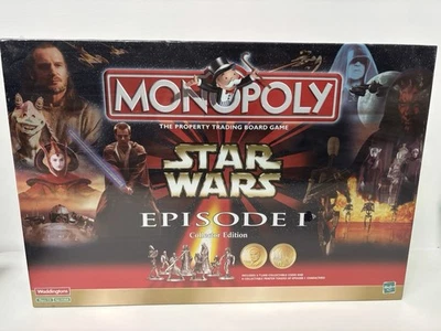 Vintage Star Wars Monopoly Episode 1 Collector's Edition (1999) - New Sealed - Image 1 of 4