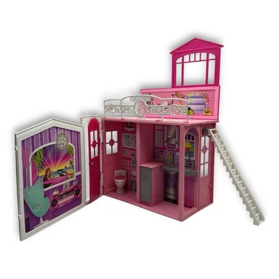 2009 Mattel Barbie Glam Vacation Beach House Fold N' Go Toy Playset - Image 1 of 4
