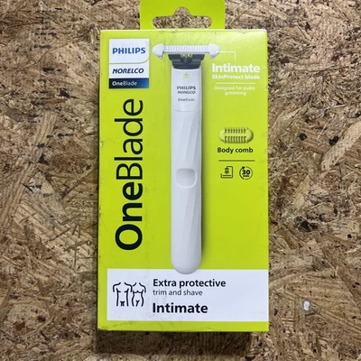Philips Norelco OneBlade unissex íntimo pubiano e aparador corporal QP1924/70 - Imagem 1 de 2