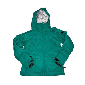 RIDE SNOWBOARDS Jacke Damen Medium Teal Lime Green Thermo - Bild 1 von 12