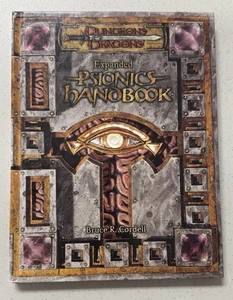 D&D Dungeons and Dragons D20 WOTC Expanded Psionics Handbook First Print 2004 - Picture 1 of 2
