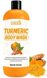 Jabón corporal de cúrcuma para iluminar la piel, antienvejecimiento y exfoliación - Imagen 1 de 8