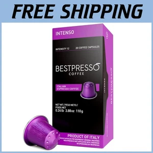 High Intensity Espresso Pods - 120 Aluminum Capsules - Foto 1 di 9