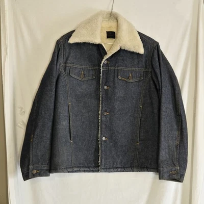 Chaqueta vaquera vintage de los Roebucks forrada de sherpa para hombre talla 42 - R Trucker Sears Foto 1 de 4