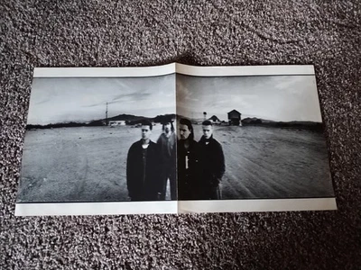 1987 Poster/lyric sheet for U2 Joshua Tree vinyl album - Image 1 of 3