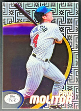 1998 Topps Tek Paul Molitor NM+ Minnesota Twins Card #54 Pattern 89