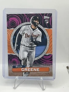 2023 Topps Rip Riley Greene RC #/60 Ripped Detroit Tigers - Picture 1 of 2