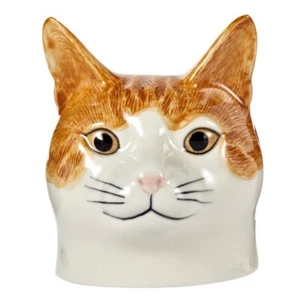 Quail Ceramics  Face Egg Cup  Cat  Squash - Picture 1 of 4