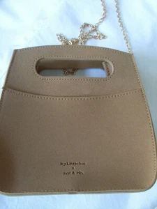 Nat & Nin Umhängetasche "My little Box" Veganes Leder, braun/camel - Bild 1 von 4