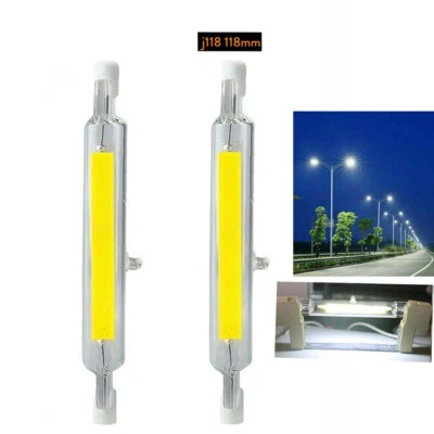 Dimmable R7S 118mm COB Glass Tube LED 20W Replace Halogen Lamp LED Spot Light - Image 1 of 4