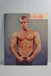Vintage Gay Muscle Pinup Workout Weightlifting Gym Art Photographs Foam Board - Picture 1 of 23