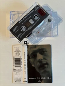 MORRISSEY - WORLD OF MORRISSEY (RARE TURKISH ISSUE CASSETTE TAPE) - Picture 1 of 6